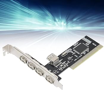 Amazon.com: Universal PCI Expansion Card 480Mbs 4 X PCI to USB 2.0